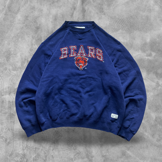 Navy Blue Chicago Bears Sweatshirt 1990s (XL)
