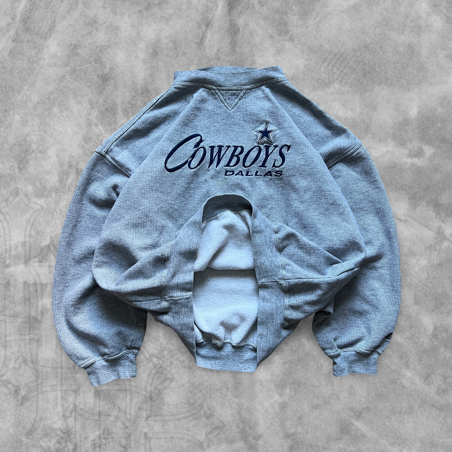 Gray Dallas Cowboys Sweatshirt 1990s (L)