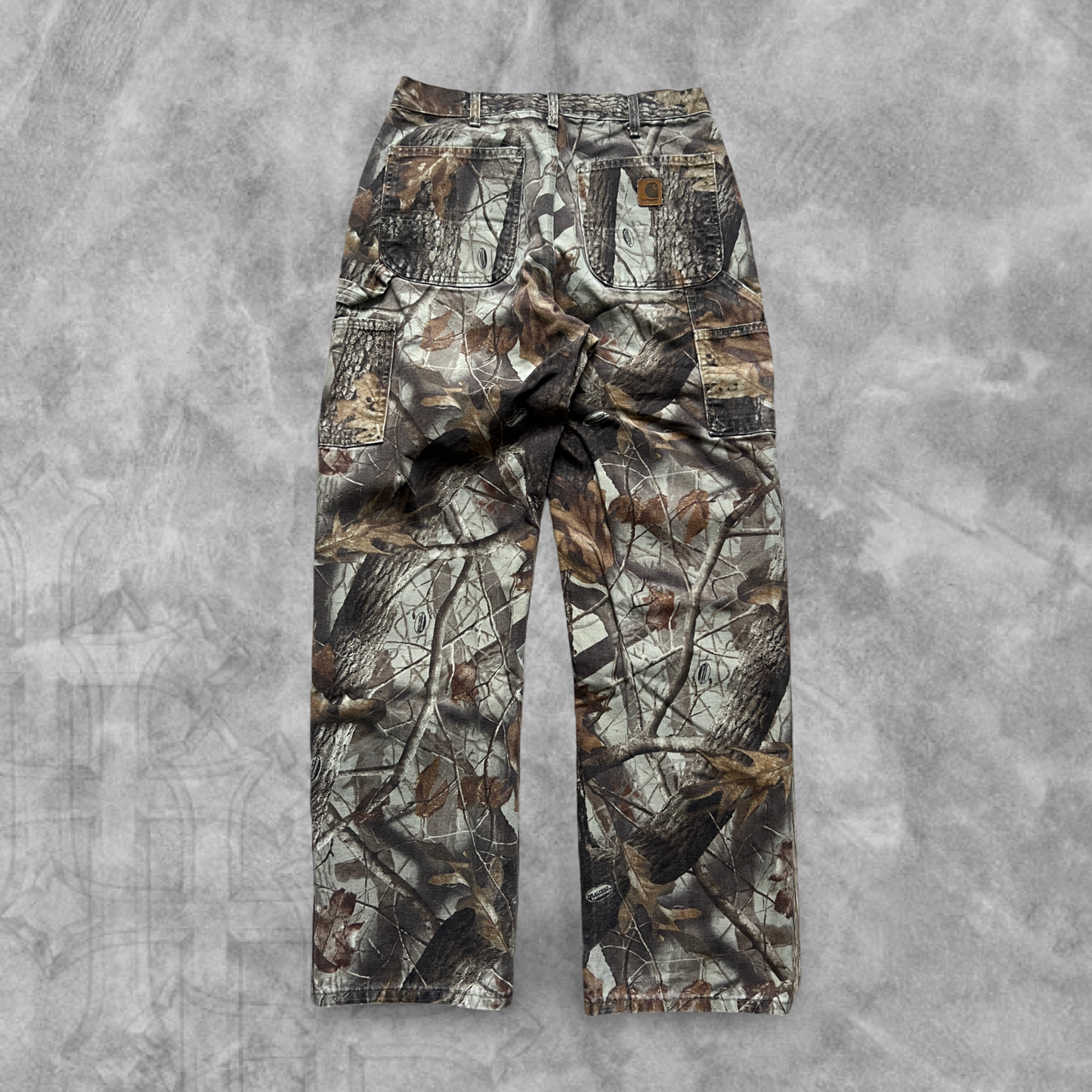Camo Realtree Carhartt Carpenter Pants 2000s (32x32)