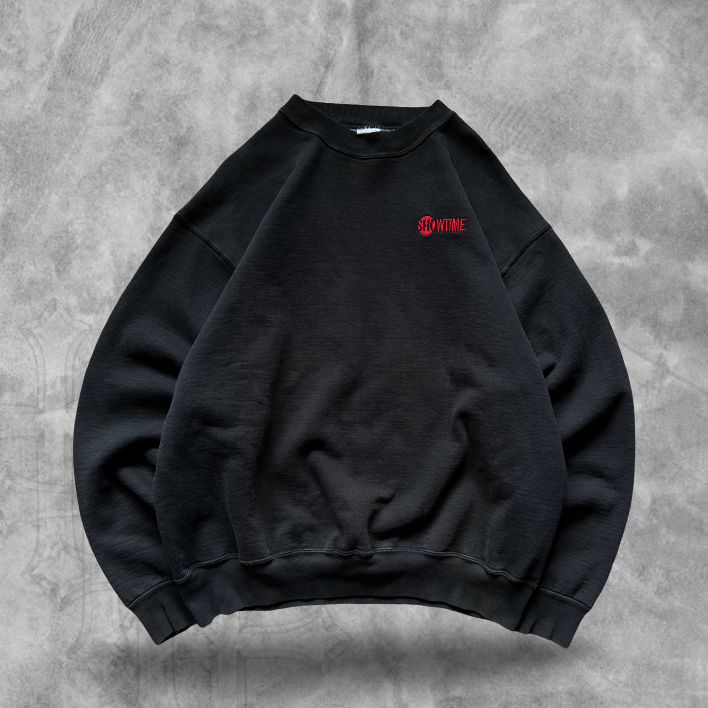 Black Show Time Sweatshirt 1990s (XL)