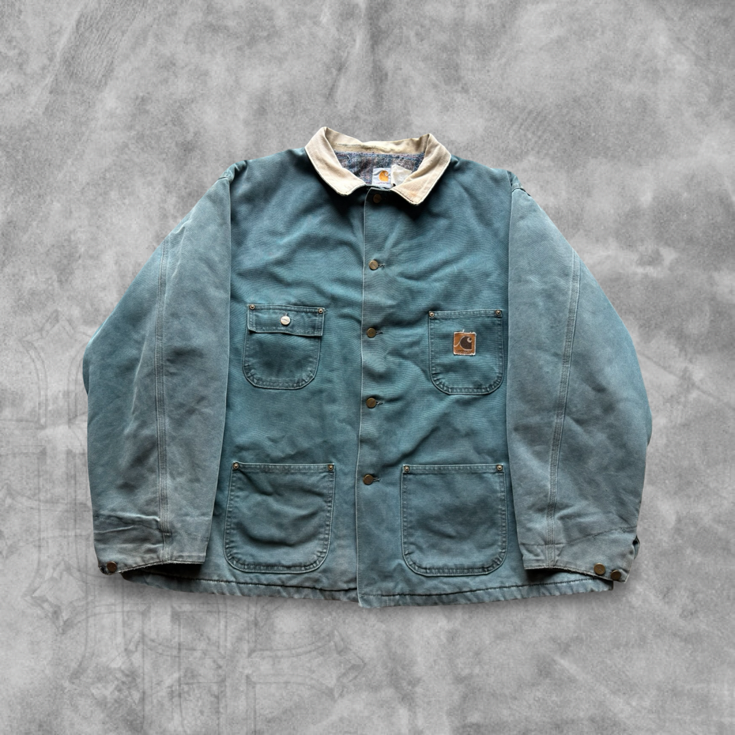 Forrest Green Carhartt Chore Jacket 1990s (XXL)