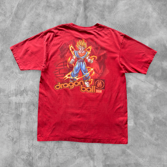 Red Dragon Ball Z Super Saiyan Shirt 2002 (XL)