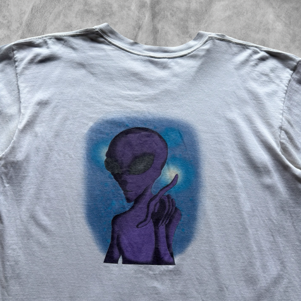 White Alien Shop Shirt 1990s