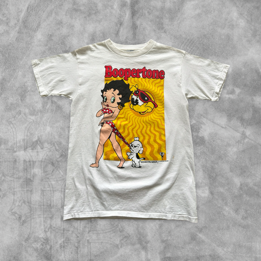 White Betty Boop Boopertone Shirt 1994 (L)