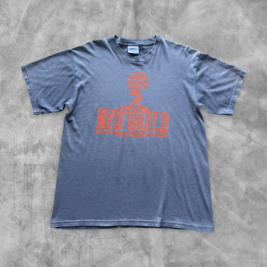 Faded Gray Nike Gym Shirt 1990s (M)