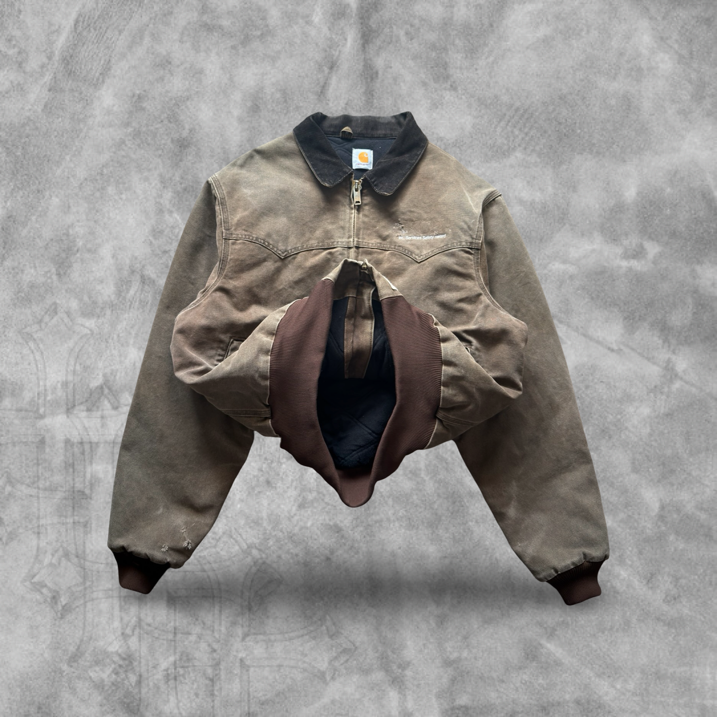 Mocha Brown Carhartt Santa Fe Jacket 2000s (XL)