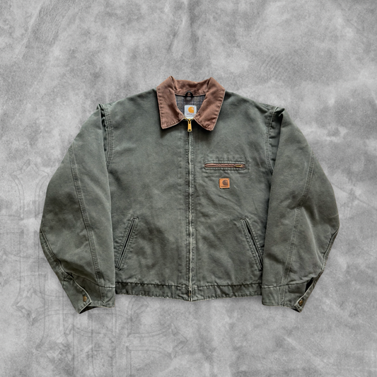 Moss Green Carhartt Detroit Jacket 2004 (XXL)