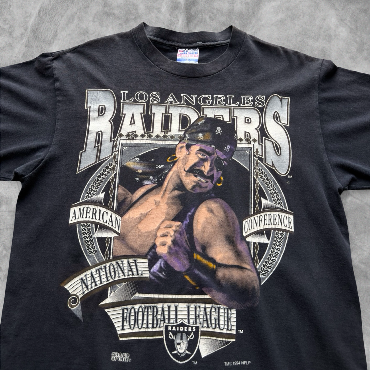 Black Los Angeles Raiders Shirt 1994