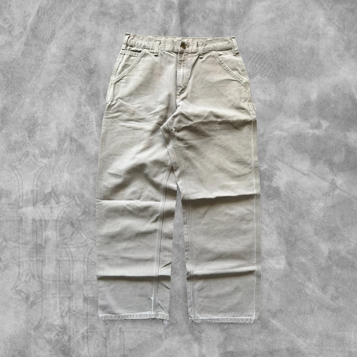 Tan Carhartt Carpenter Pants 1990s (33x30)