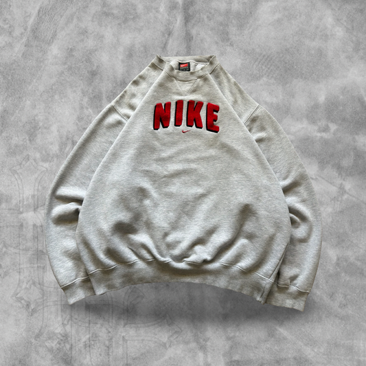 Gray Nike Essential Sweatshirt 2000s (L)