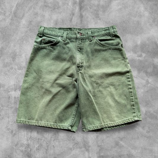 Sage Green Levi’s Orange Tab Shorts 1990s (31)