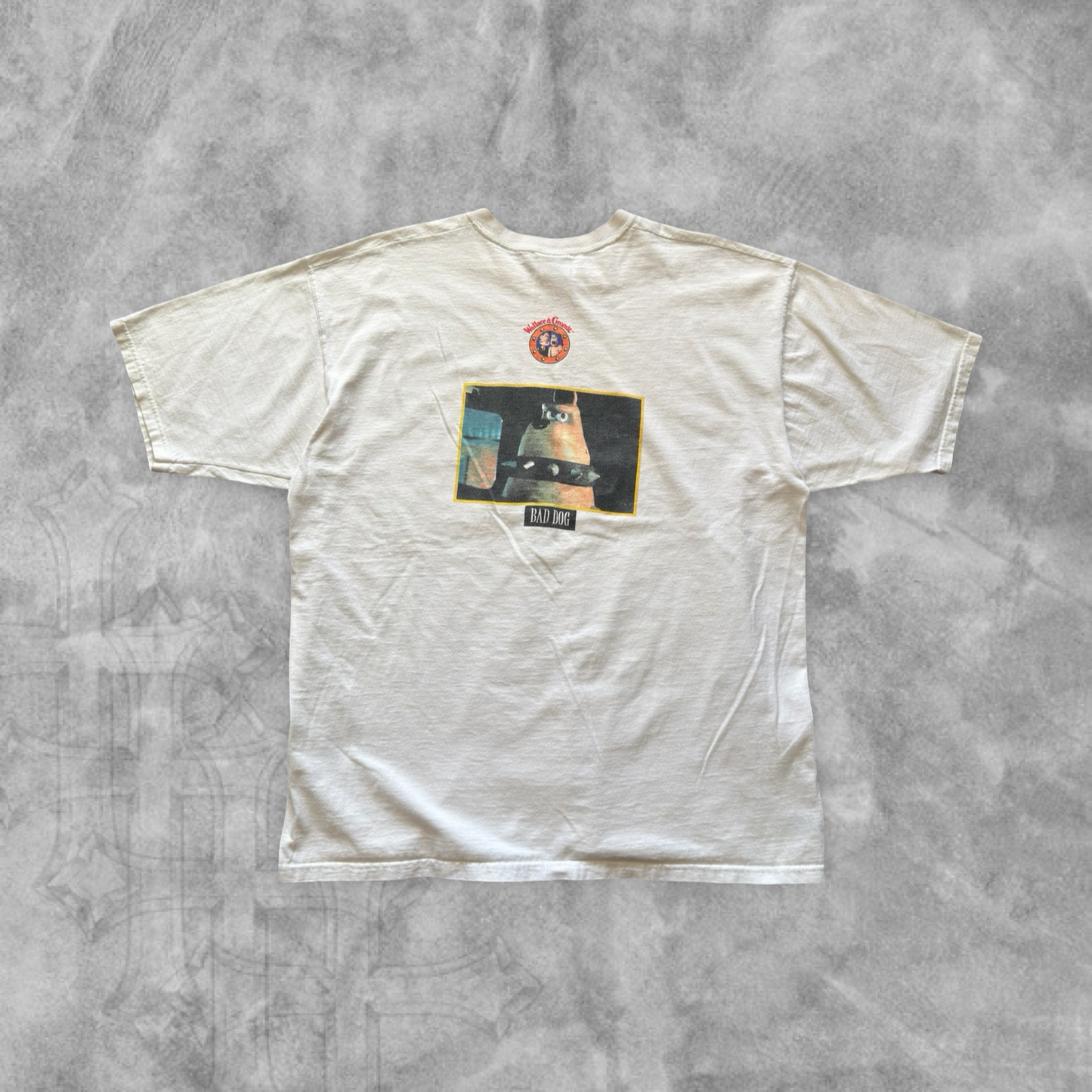 White Wallace and Gromit Shirt 1991 (XL)