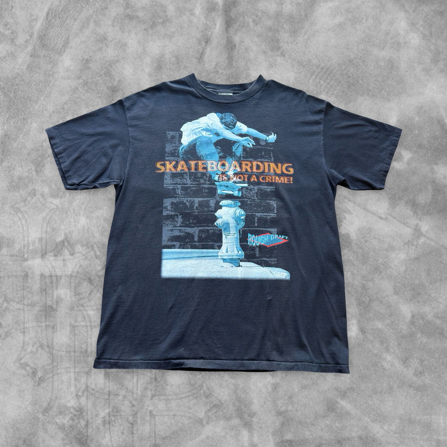 Black Skateboarding Is Not A Crime Shirt 1990s (XL)