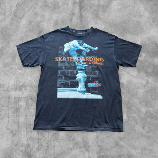 Black Skateboarding Is Not A Crime Shirt 1990s (XL)