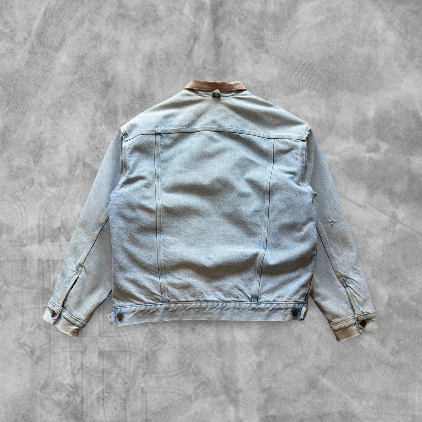 Faded Denim Carhartt Trucker Jacket 1990s (L)