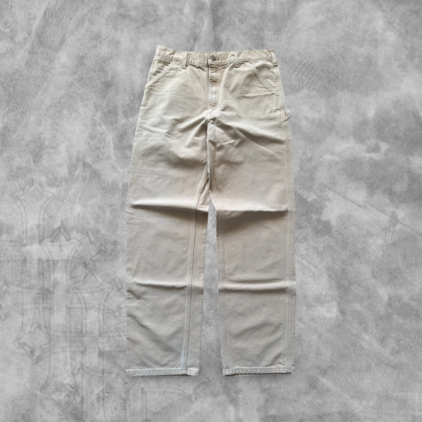 Tan Carhartt Carpenter Pants 1990s (34x33)