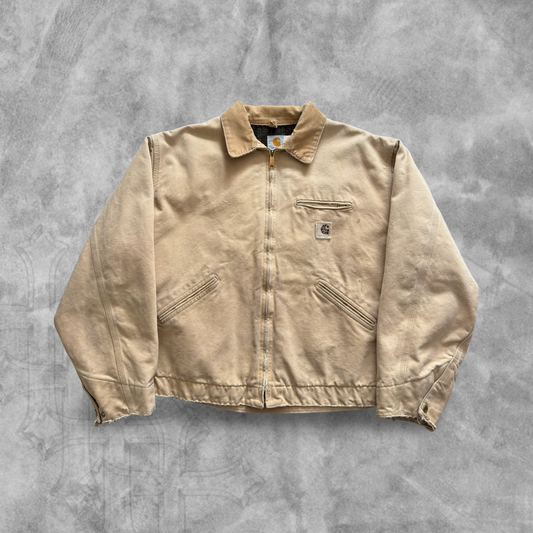 Faded Tan Carhartt Detroit 1990s (XXL)