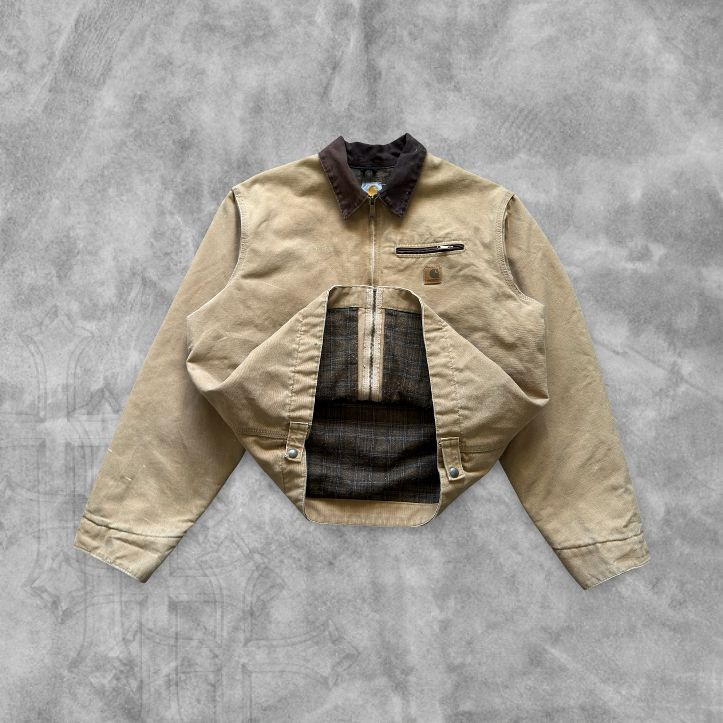 Tan Carhartt Detroit Jacket 2000s (XL)