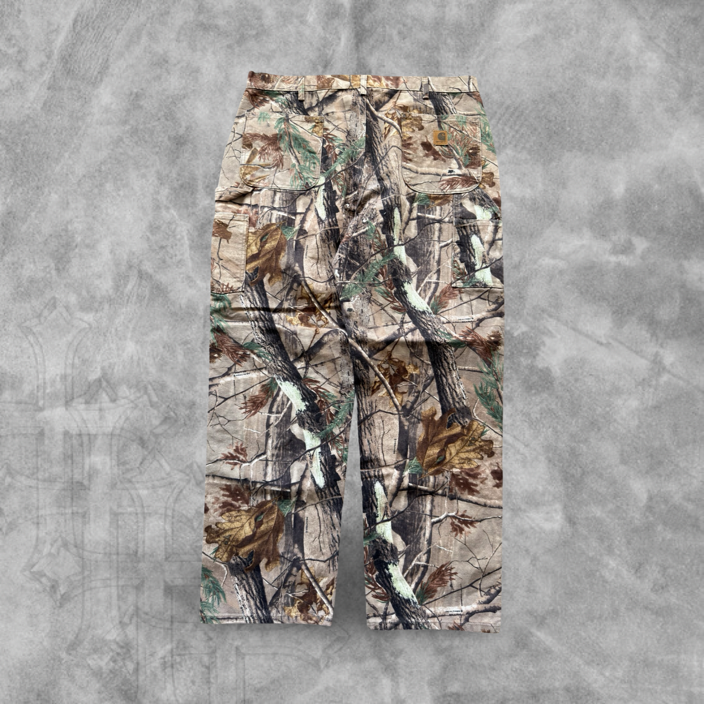Camo Carhartt Carpenter Pants 2000s (40x32)