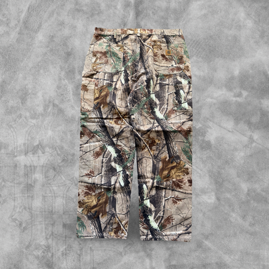 Camo Carhartt Carpenter Pants 2000s (40x32)
