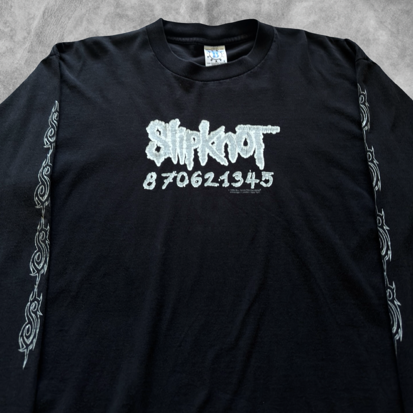 Black Slipknot Long Sleeve Shirt 1999 (L)