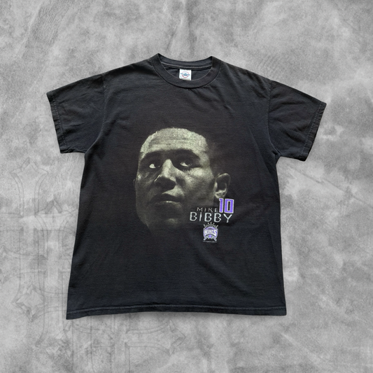 Black Mike Bibby Sacramento Kings Shirt 1990s (M)