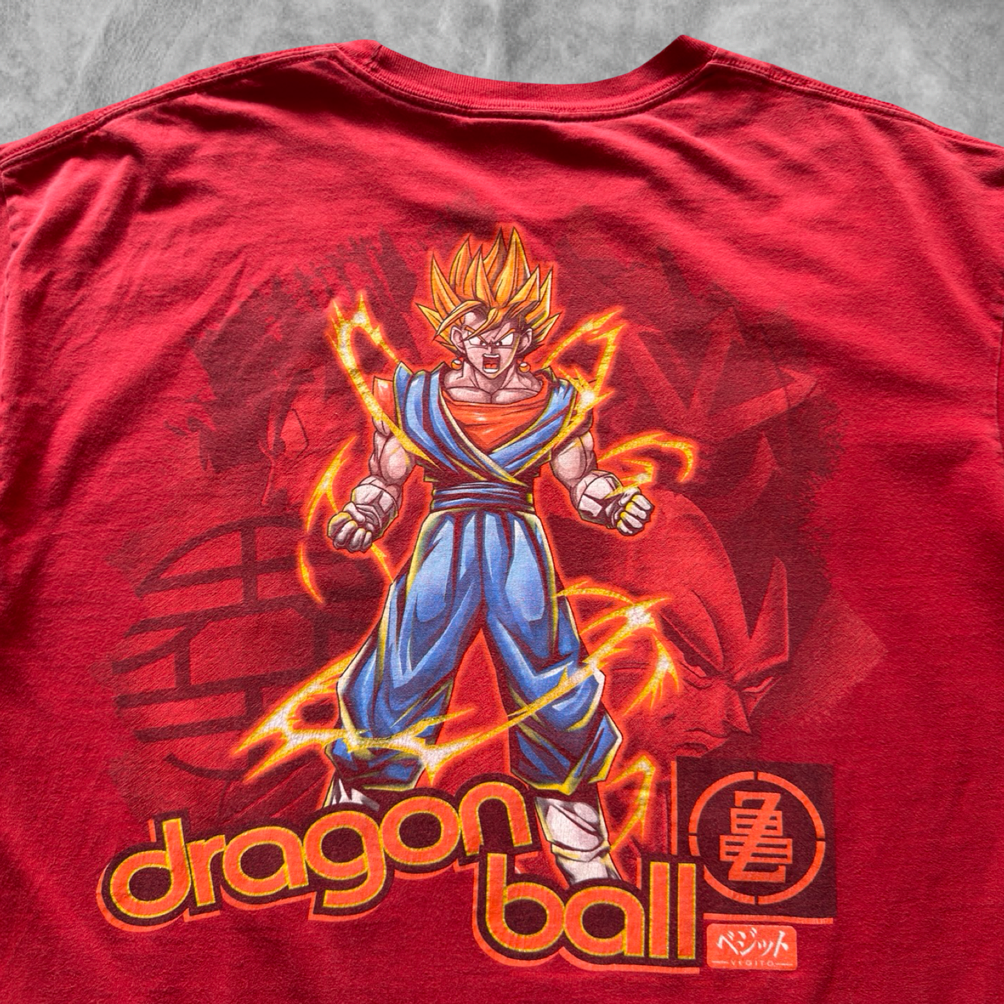 Red Dragon Ball Z Super Saiyan Shirt 2002 (XL)