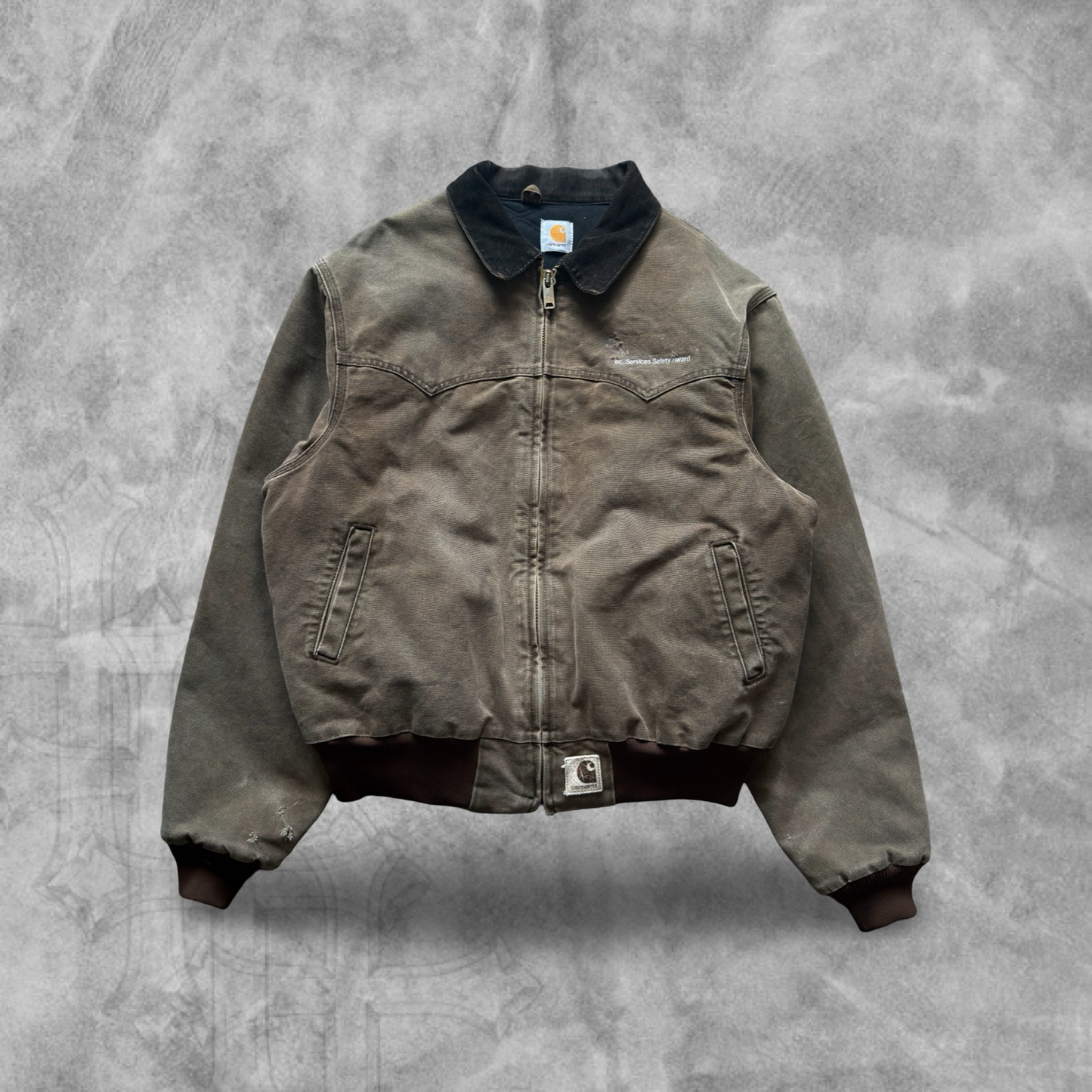 Mocha Brown Carhartt Santa Fe Jacket 2000s (XL)