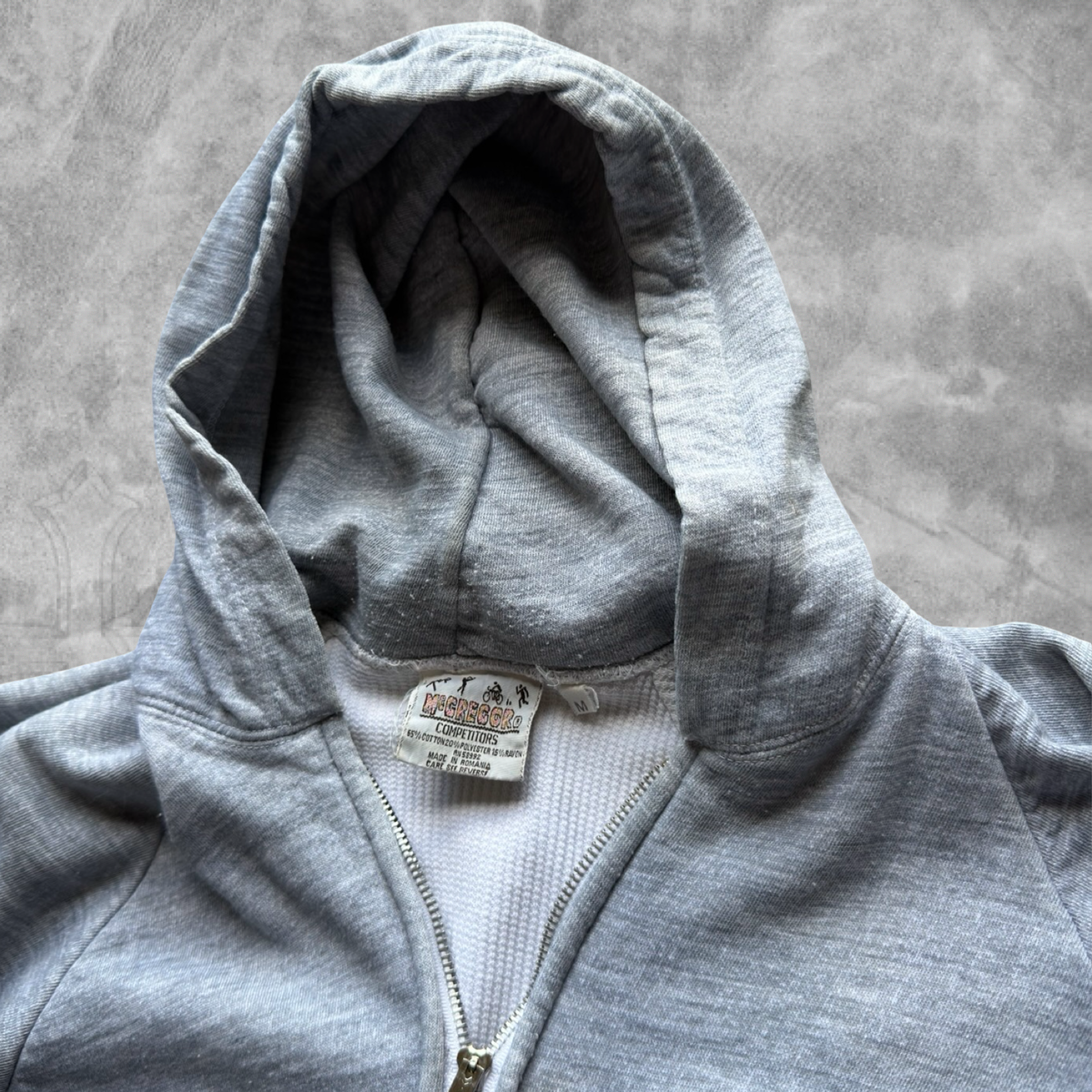 Heather Gray McGregor Thermal Lined Jacket 1980s (S)