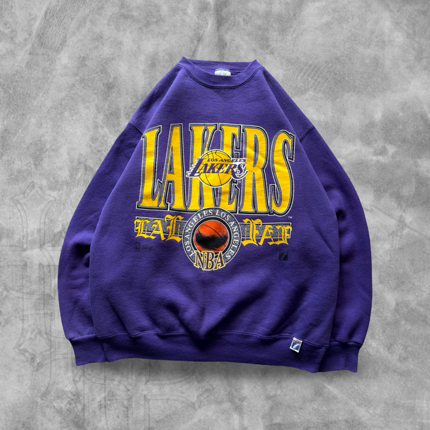 Purple Los Angeles Lakers Sweatshirt 1990s (L)