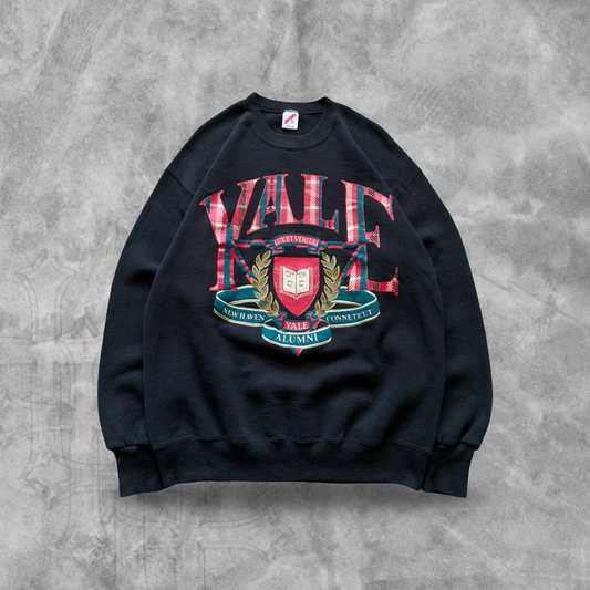Black Yale University Sweatshirt 1990s (L)