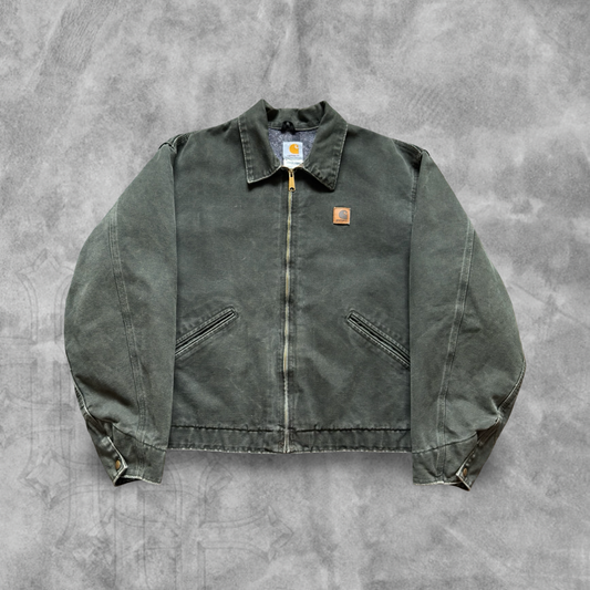 Forrest Green Carhartt Detroit Jacket 2000s (XL)