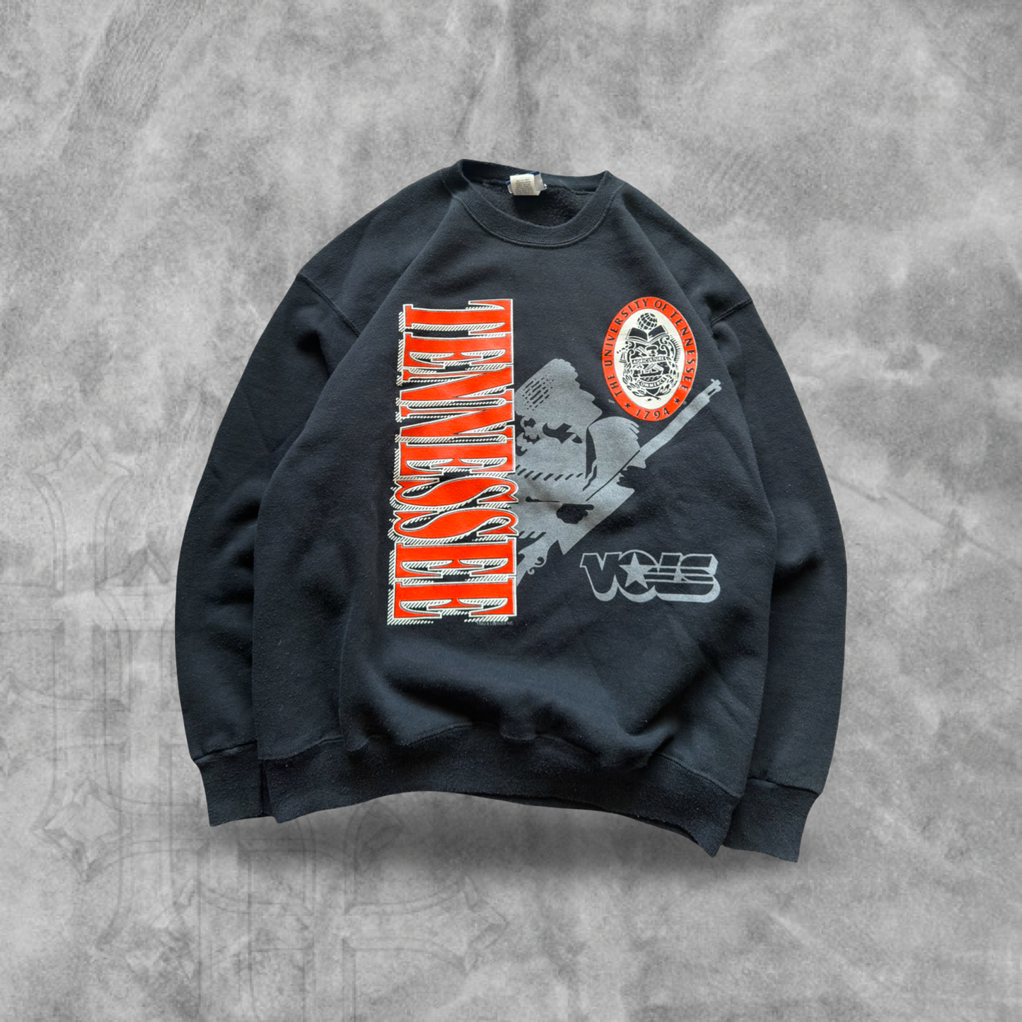 Black Tennessee Volunteers Sweatshirt 1990s (L)