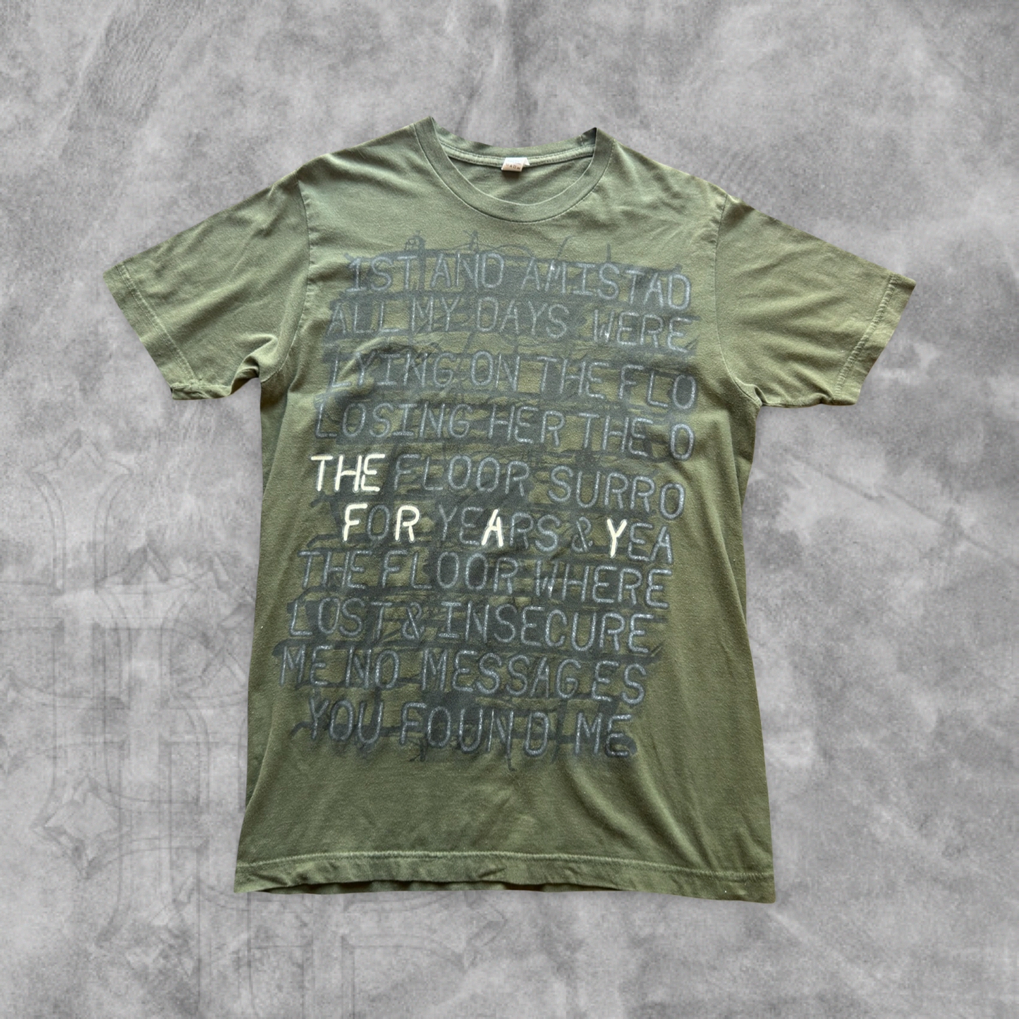 Olive Green The Fray Shirt 2000s (M)