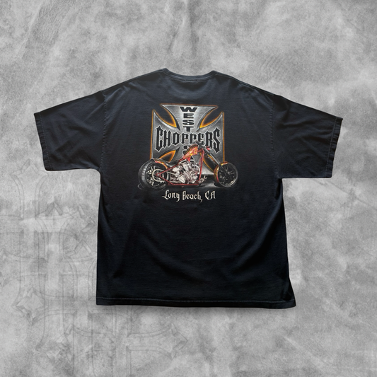 Black West Coast Choppers Shirt 1990s (XXL)