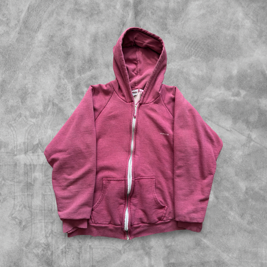 Maroon McGregor Thermal Lined Jacket 1980s (S)
