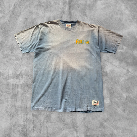 Faded Baby Blue Notre Dame Shirt 1990s (XL)