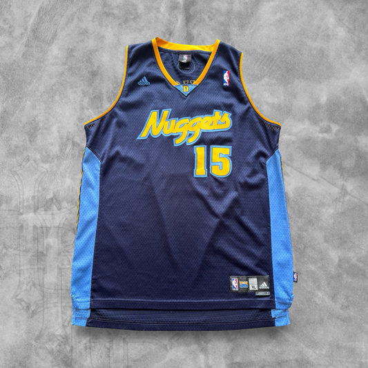 Navy Blue Denver Nuggets Carmelo Anthony Jersey 2000s (XL)