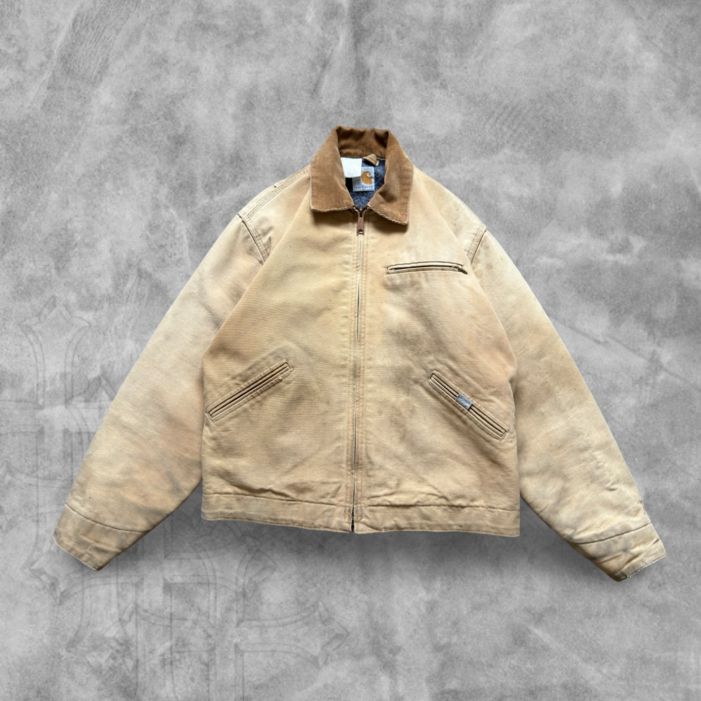 Tan Carhartt Detroit Jacket 1980s (S)
