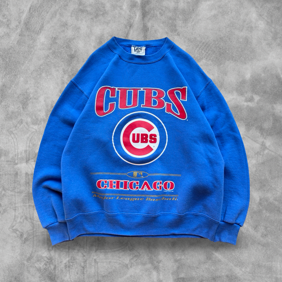 Blue Chicago Cubs Sweatshirt 1990s (M)