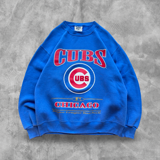 Blue Chicago Cubs Sweatshirt 1990s (M)