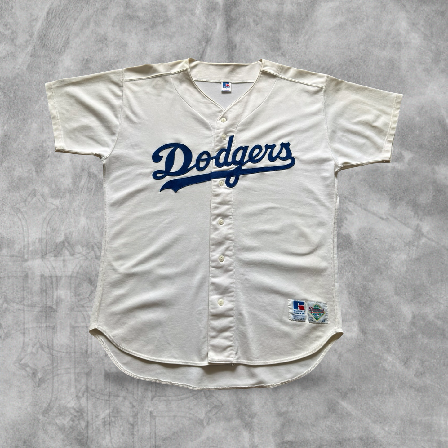 White Los Angeles Dodgers Jersey 1990s (XL)