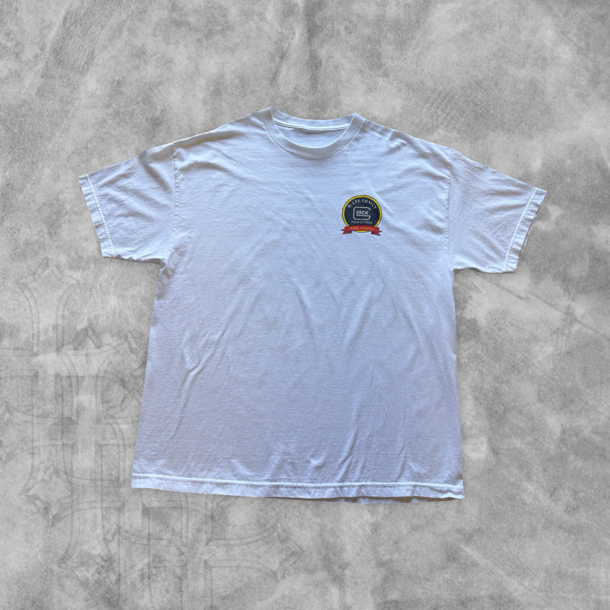 White This is My Glock Shirt 2000s (XXL)