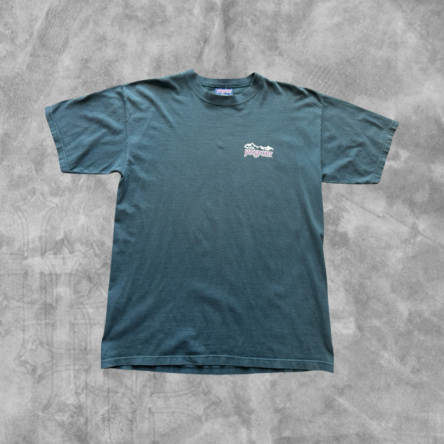 Forrest Green Jansport Outdoors Shirt 1990s (XL)