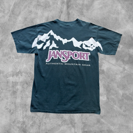 Forrest Green Jansport Outdoors Shirt 1990s (XL)
