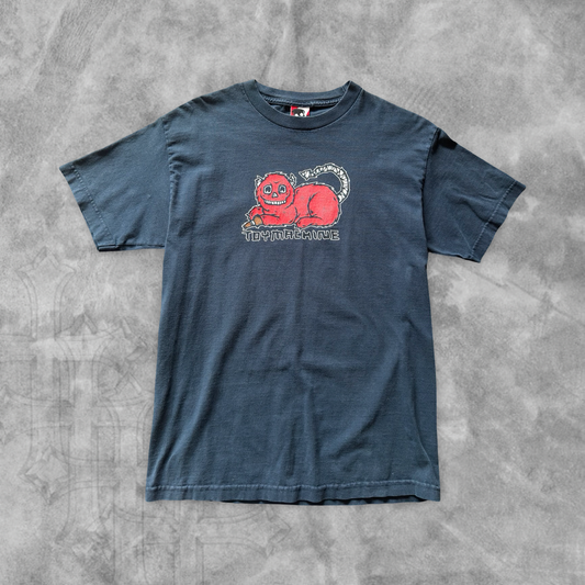 Navy Blue Toy Machine Skate Shirt 1990s (M)