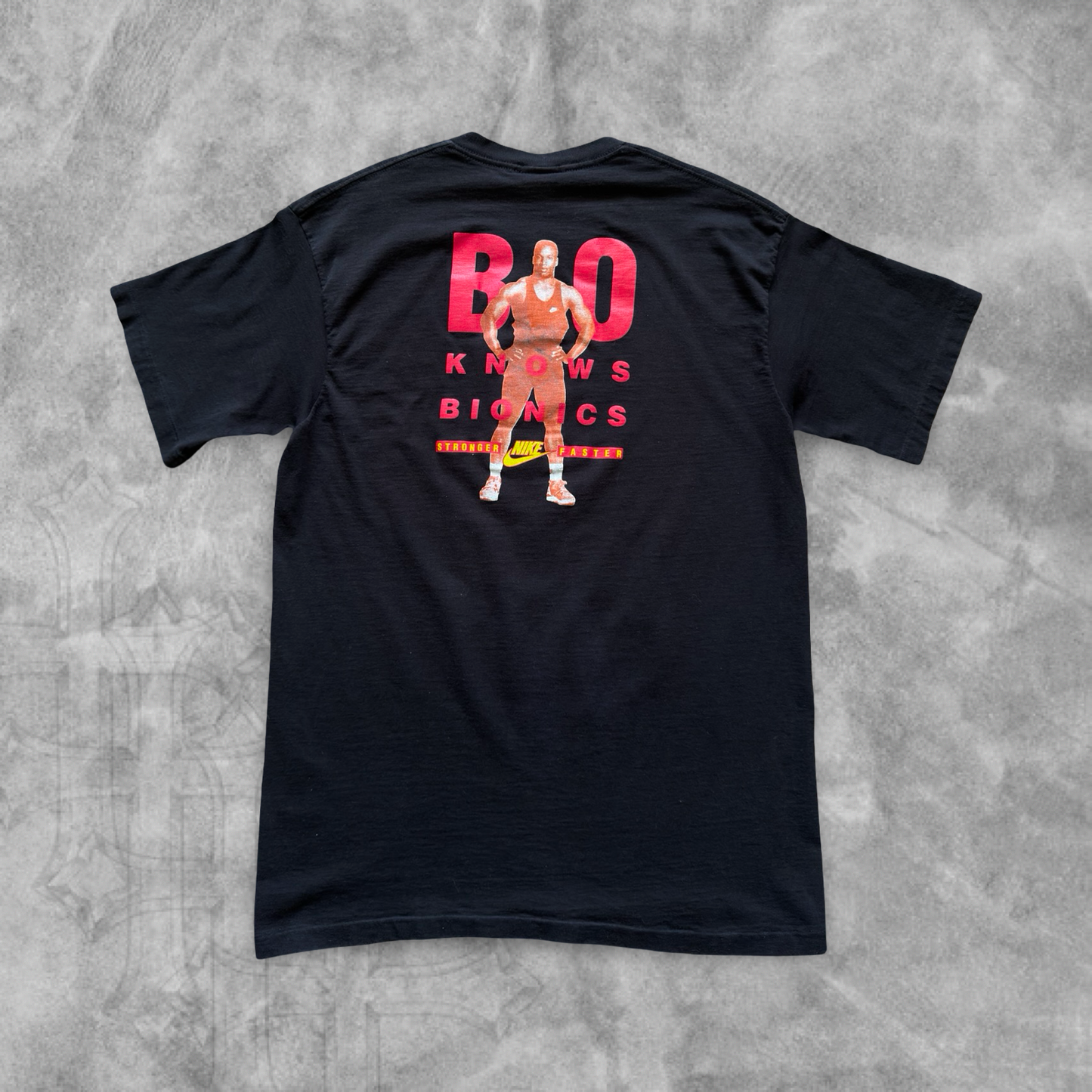 Black Bo Jackson Bo-inc Man Nike Shirt 1993 (XL)