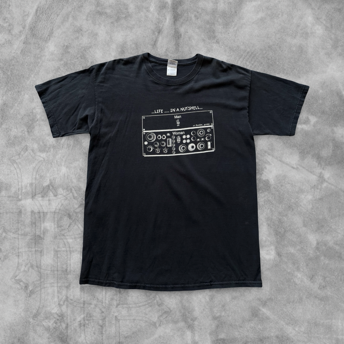 Black Life In A Nutshell Shirt 2000s (L)