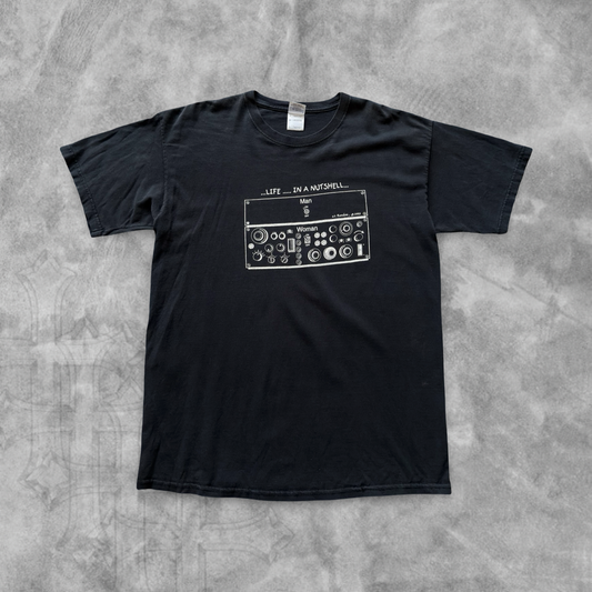 Black Life In A Nutshell Shirt 2000s (L)