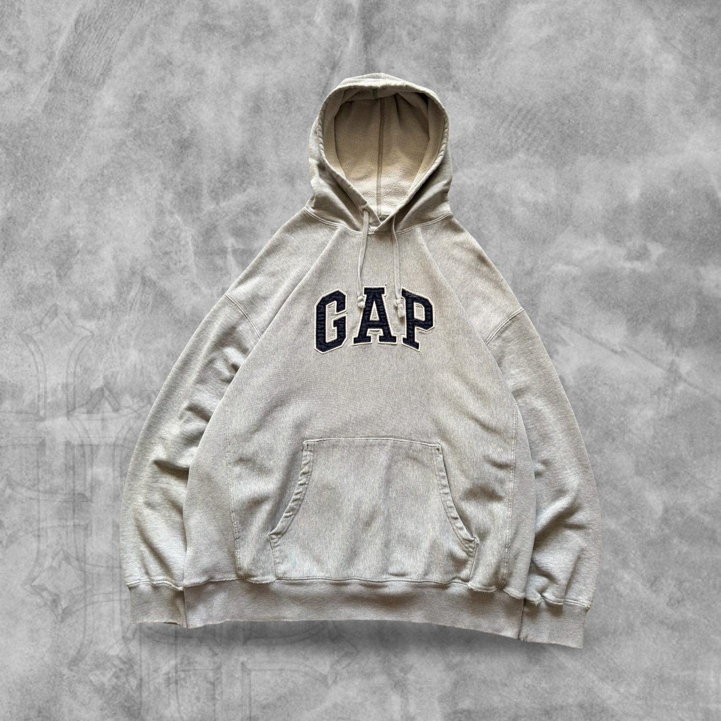 Gray Gap Hoodie 1990s (L)